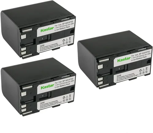 Vista 5 de Kastar Paquete de 1 batería de repuesto para Canon BP-970 BP-970G BP-975, BP-945 BP-950 BP-950G BP-955, BP-930 BP-935, BP-925, BP-911 BP-911K BP-914