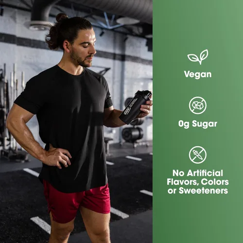 Vista 5 de Optimum Nutrition Gold Standard - Proteína en polvo 100% a base de plantas, sin gluten, proteína vegana para apoyo muscular y recuperación