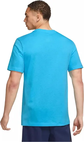 Vista 2 de Nike Camiseta Sportswear Club para hombre (azul báltico)..