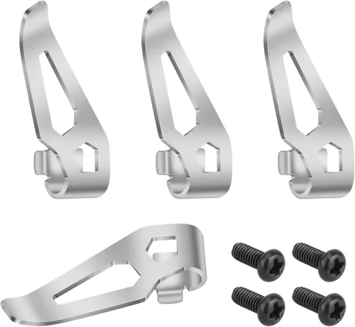 Vista 2 de Kit de gancho de clip para cinturón con tornillos para destornillador hexagonal, destornillador y herramientas eléctricas de 12 V 1pcs 42-70-0490