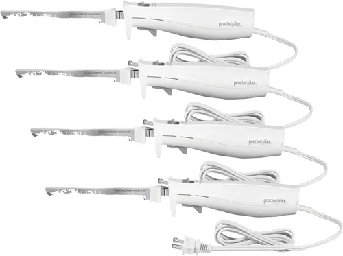 Vista 9 de Proctor Silex Easy Slice Electric Knife With Serrated Stainless Steel Blade