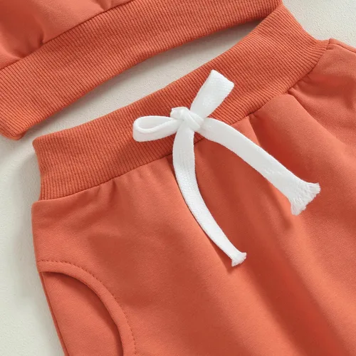 Vista 55 de Conjunto de sudadera con estampado para bebé y niña, sudadera larga para otoño e invierno