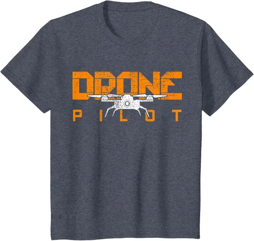 Vista 53 de Drone Life Pilot Quadcopter Gift RC Camiseta Negro