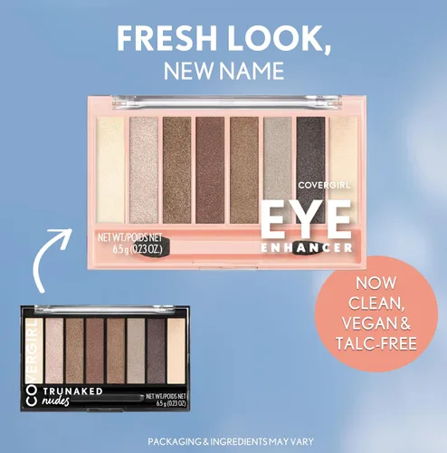 Vista 3 de COVERGIRL Paleta de sombras de ojos Eye Enhancer, 805 Nudes (El empaque puede variar)