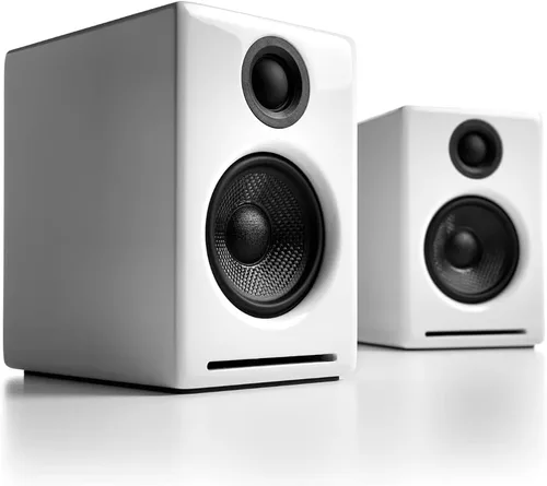 Vista 16 de Altavoces de sobremesa Audioengine A2+ inalámbricos Bluetooth de 24 bits - Altavoces de computadora de 60W para música