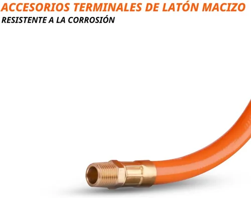 Vista 7 de Kit de manguera de compresor de aire de PVC de 3/8 "x 25 pies con herramienta de aire de 17 piezas y kit de accesorios para compresor de aire