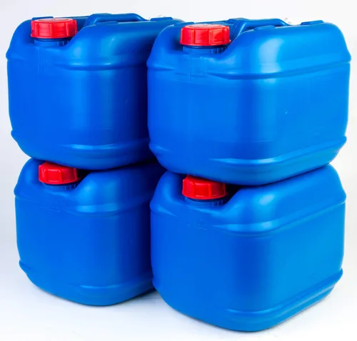Vista 4 de Hudson Exchange Contenedor con mango de 2.5 galones (10 litros) con tapa, HDPE, azul