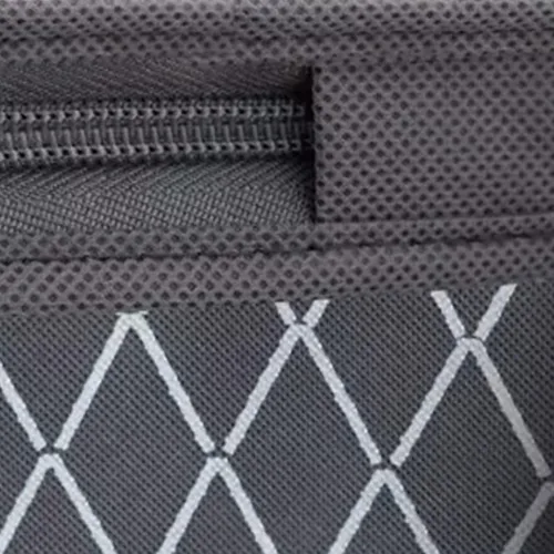 Vista 7 de Contenedores de almacenamiento no tejidos debajo de la cama con asas reforzadas, almacenamiento debajo de la cama para zapatos con ventana