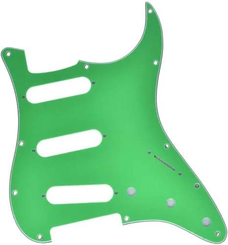 Vista 24 de KAISH - Golpeador de 11 agujeros estilo ST/Strat, SSS, para Stratocaster de EE. UU./México, perla de abulón