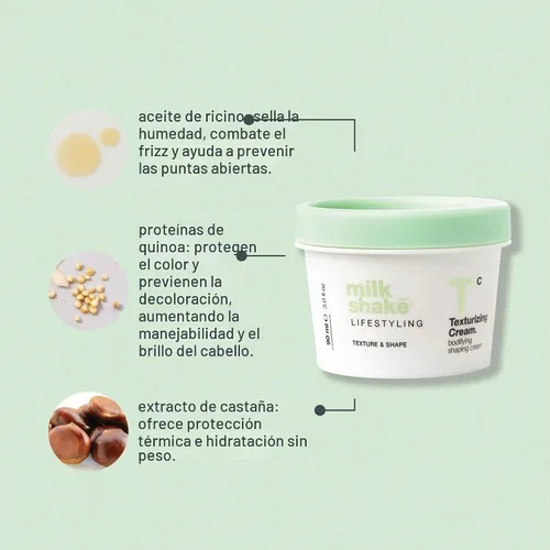 Vista 5 de milk_shake Crema texturizante Crema moldeadora bodificante, 3 onzas