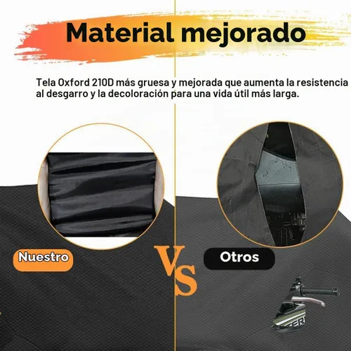 Vista 3 de Funda impermeable para ATV 210D 4 ruedas, para todo tipo de clima, para exteriores, para Polaris Kawasaki, Suzuki, Honda, XL