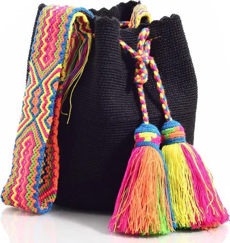 Vista 2 de WYOU Utopia classics Hobo in Wayuu Crochet, Grande