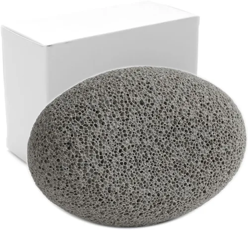 Vista 8 de 2 piezas de piedra pómez natural para pies, herramientas de pedicura de lava Borogo, removedor de callos de piel dura para pies y manos, elimina