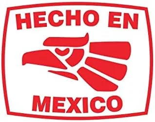 Vista 3 de Hecho en México Made in Mexco - Calcomanía divertida JDM para coche, SUV, camión, carrera (verde)