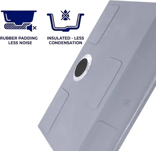 Vista 7 de Nantucket Sinks SR-PS-3018-16 Pro Prep-Station S. Fregadero de cocina de acero de 30
