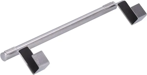 Vista 7 de Garosa Toallero de baño de acero inoxidable para colgar, sin perforaciones, hebilla colgante, soporte para toallas de cocina, barras individuales