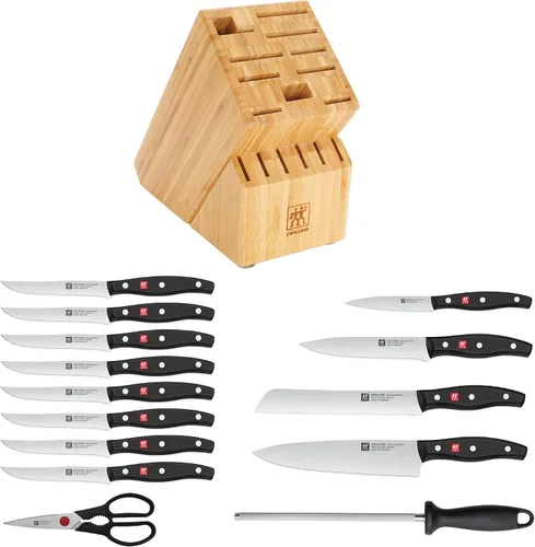 Vista 5 de Zwilling Twin Signature Friodur - Juego de cuchillos endurecidos con hielo