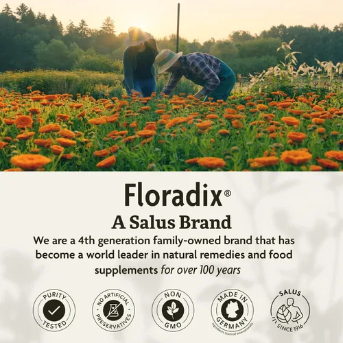 Vista 8 de Floradix Hierro y hierbas - Suplemento líquido a base de hierbas para apoyo energético - Suplemento de hierro con vitamina C y complejo de vitamina