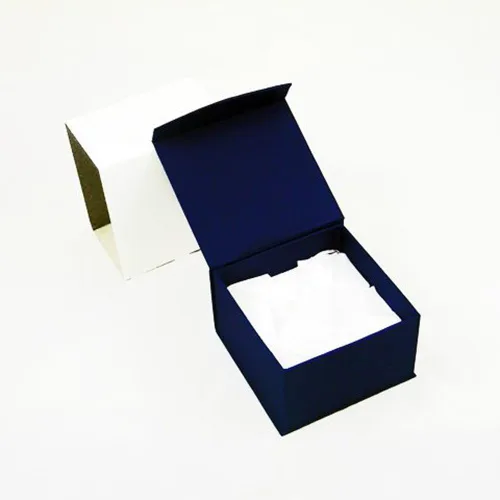 Vista 4 de Amlong Crystal Flor de loto de cristal con caja de regalo, 5 pulgadas, transparente