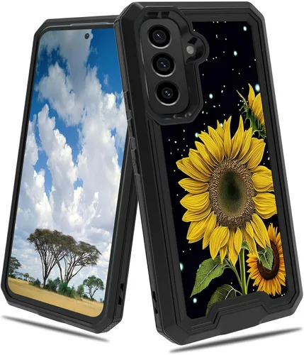 Vista 69 de Funda para Samsung S23 FE Funda Galaxy S23 FE 2 en 1 PC duro de doble capa TPU suave a prueba de golpes Cubierta protectora de teléfono para Samsung