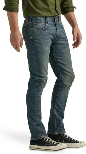 Vista 2 de Lee Extreme Motion Jeans rectos ajustados, para hombre