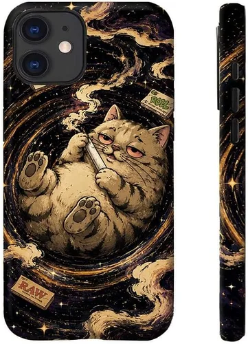 Vista 11 de Funda de teléfono gótico con calavera para iPhone 17, 16, 15, 14, 13, 12, 11 Pro/Pro Max/Plus/Air/mini 7 8 SE, diseño estético oscuro vintage, Skull