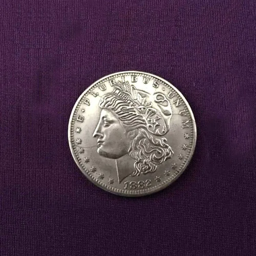 Vista 5 de Enjoyer Tres Moneda Plegable Morgan Versión De Moneda Trucos De Magia Moneda A Través De La Botella Magia De Cerca De Accesorios De Calle Trucos De