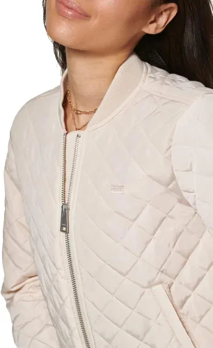 Vista 5 de Levi's Chaqueta bomber acolchada con diamantes para mujer