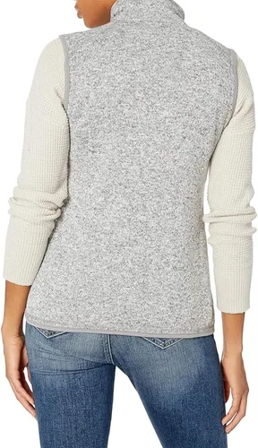 Vista 2 de Charles River Apparel Chaleco de forro polar jaspeado Pacific para mujer