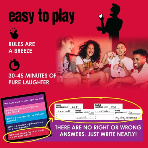 Vista 4 de All Things Equal, Inc. Juego de preguntas capciosas para adultos