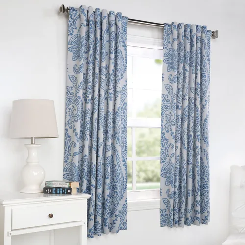 Vista 6 de HPD Half Price Drapes Cortinas impresas que oscurecen la habitación para dormitorio, sala de estar 50 X 63 pulgadas (1 panel), BOCH-KC16072-63, Tea