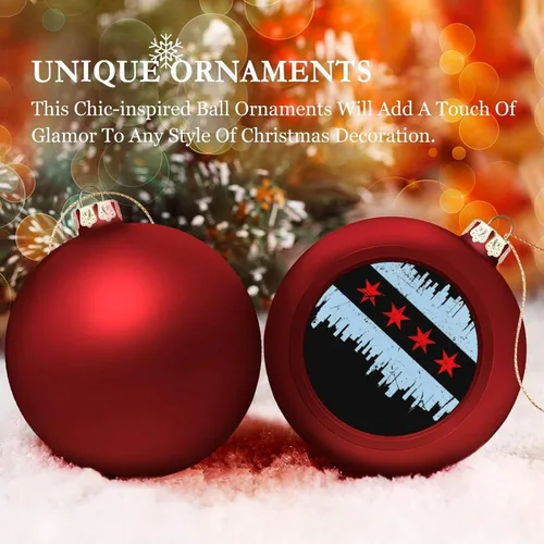 Vista 184 de Boobs Funny Shatterproof Matte Christmas Balls for Tree Wreath Home Decor 1PCS