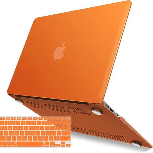 Vista 60 de IBENZER - Funda compatible con MacBook Air de 11 pulgadas, modelo A1370 A1465, funda de plástico suave al tacto, rígida, en paquete con funda