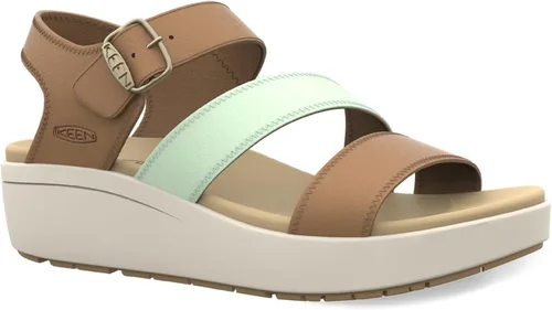 Vista 4 de KEEN Women's Ellecity Backstrap Open Toe Adjustable Comfortable Platform Wedge Sandal