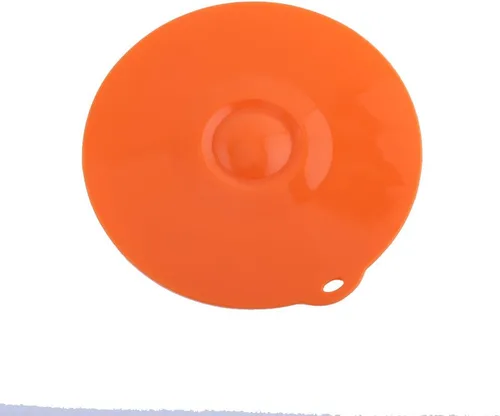 Vista 7 de Juego de tapas de silicona con ventosa de 5 tamaños, cubierta de almacenamiento de alimentos apta para microondas, tapa reutilizable de silicona