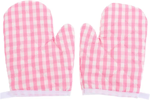 Vista 13 de 2 guantes de horno para cocina de juegos, guantes antiquemaduras, guantes de horno de microondas, guantes de cocina para hornear de forma segura