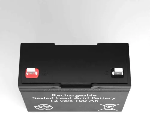 Vista 4 de BatteryGuy N Platform N150 - Baterías SLA de repuesto de 12 V 100 Ah equivalentes a la marca (Recargable), 2