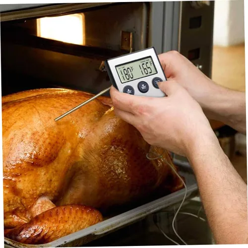 Vista 5 de Cabilock Termómetro multiusos para alimentos para barbacoa carne carne cocinar parrilla horno hogar
