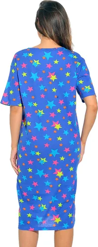 Vista 3 de Just Love Camisón de manga corta para dormir para mujer