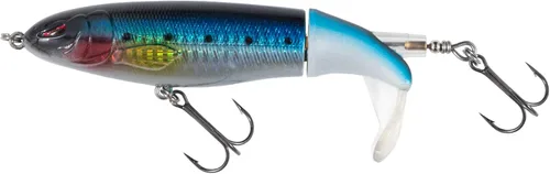 Vista 5 de Calissa Offshore Tackle The Original Plopping Minnow 3.543 in 4.331 in 5.118 in - Señuelo de pesca para lubina flotante Whopper giratorio Topwater