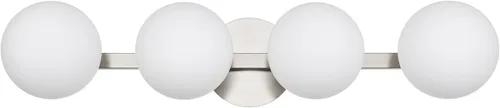 Vista 23 de Apliques de pared cromados, aplique de globo moderno de 1 luz, lámpara de pared para dormitorio, baño, sala de estar y pasillo, iluminación