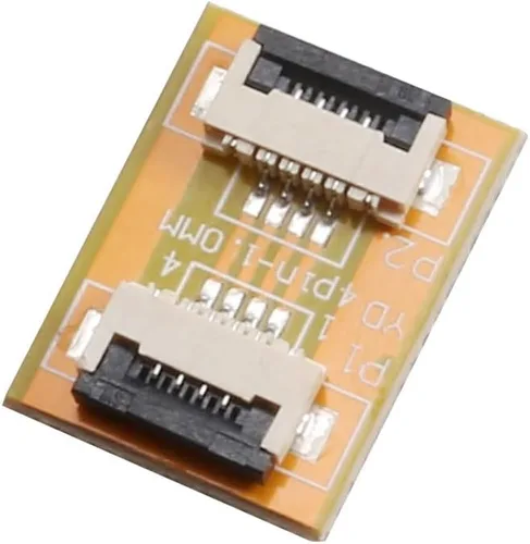 Vista 3 de uxcell Adaptador de conector de extensión de 4 pines a 4 pines de paso de 0.039 in para cable FFC FPC Extend ZIP HDD