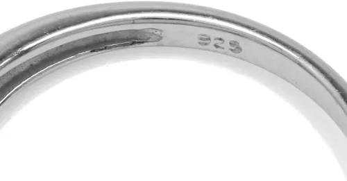 Vista 4 de Silvershake Anillo solitario de plata de ley 925 con nudo celta triquetra genuina