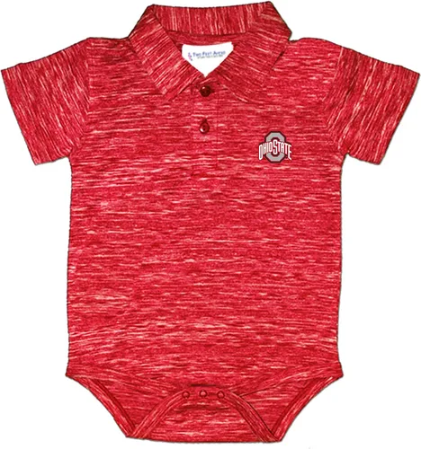 Vista 16 de Two Feet Ahead Space Dye - Polo de golf de manga corta para bebé, para recién nacidos, tallas 0-3M-6M-12