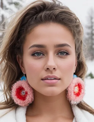 Vista 2 de Handmade Dangle Earrings Cute Statement Earrings Colorful Fun Novelty Preppy Jewelry Gifts for Girls Women