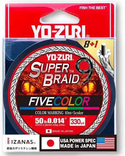 Vista 31 de YO-Zuri SUPERBRAID 9 - Línea de pesca trenzada flotante