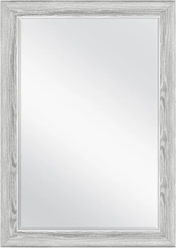 Vista 6 de MCS ovalados de plata, Beaded Espejo de pared, 21-Inch by 31-inch