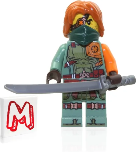 Vista 2 de LEGO Minifigura NINJAGO - Legado Ronin con Espada Katana (717141)