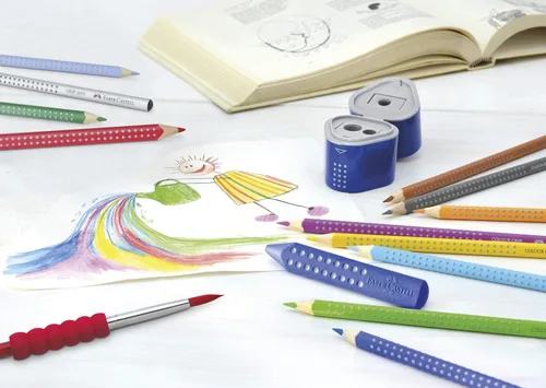 Vista 2 de Faber-Castell Lata de 24 lápices Color GRIP 2001