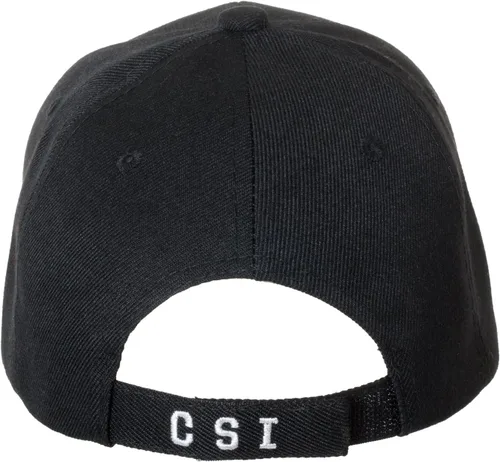 Vista 2 de Gorras de béisbol bordadas negras de lujo de la novedad de la aplicación de la leyseguridad